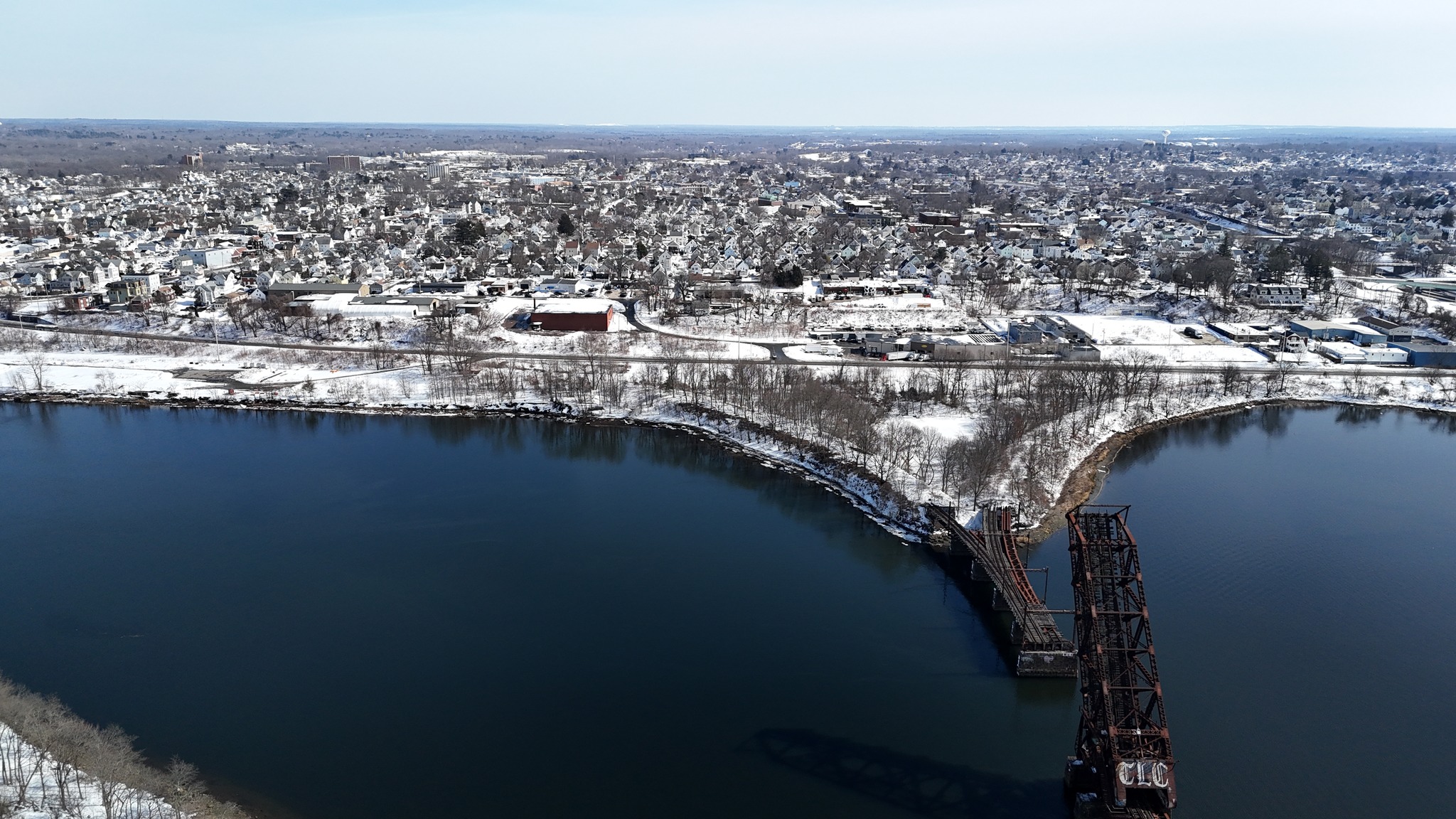 Scenic aerial coastal imagery